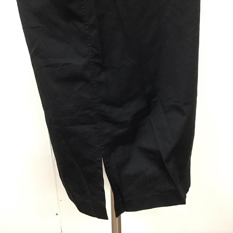 アレキサンダーマックイーン ALEXANDERMCQUEEN シャツ、ブラウス 半袖 370041 ロング丈 44 無地 黒 / ブラック /  メンズ USED 古着 中古 10107058