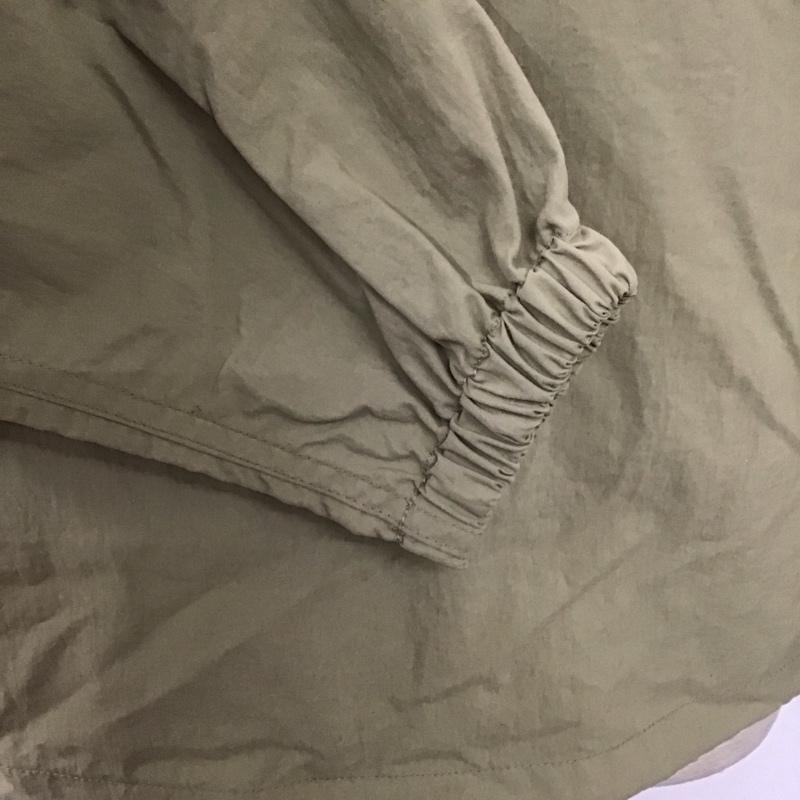 モンベル mont-bell ジャケット、上着 ジャケット、ブレザー 1103149 アノラックパーカー ハーフジップ M ロゴ、文字 ベージュ / ベージュ /  メンズ USED 古着 中古 10108186