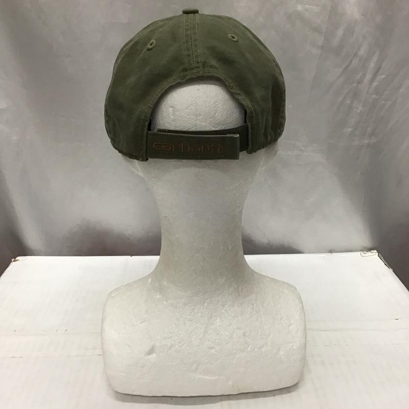 カーハート Carhartt 帽子 キャップ 100289 301 ODESSA CAP コットン ロゴ、文字 カーキ / カーキ /  メンズ USED 古着 中古 10118907