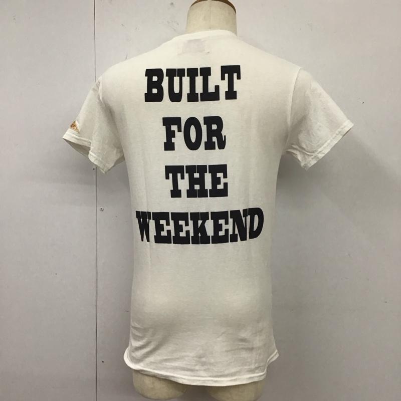 ケルティ KELTY Tシャツ 半袖 半袖カットソー プリントTシャツ クルーネックカットソー S プリント 白 / ホワイト /  メンズ USED 古着 中古 10112099