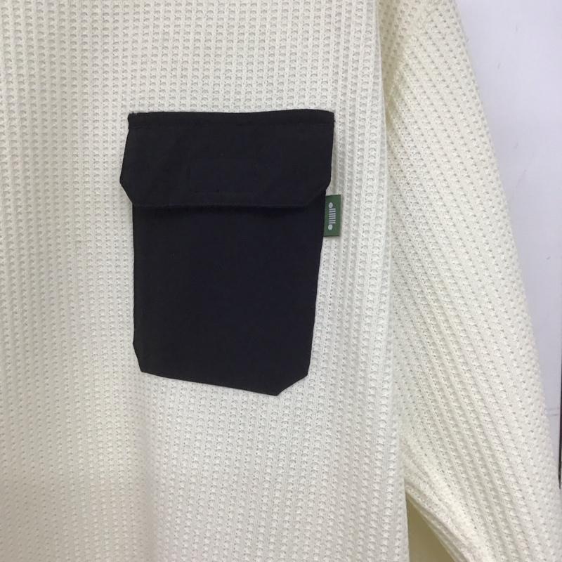 ジープ Jeep カットソー 長袖 JP171135C10 Tシャツ 長袖サーマルニット プルオーバー M 無地 オフホワイト / オフホワイト /  メンズ USED 古着 中古 10148285