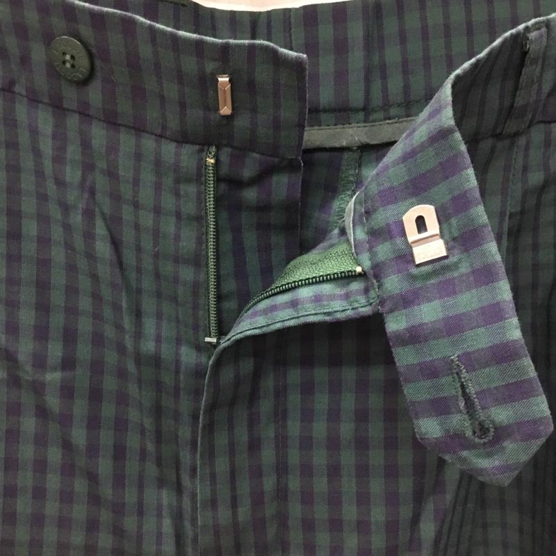 ラコステ LACOSTE パンツ スラックス 70s フランス製 チェック マルチカラー / マルチカラー /  メンズ USED 古着 中古 10113452