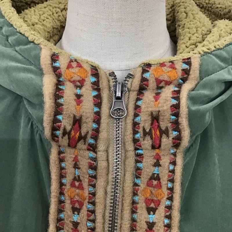 チチカカ TITICACA ジャケット、上着 ジャンパー、ブルゾン L 無地 カーキ / カーキ /  レディース USED 古着 中古 10124563