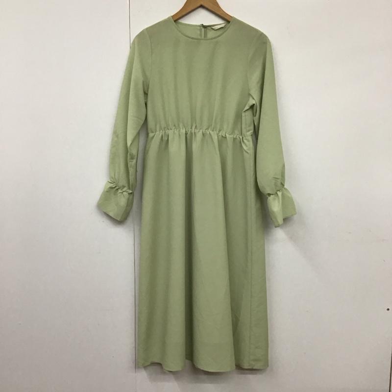 エヘカソポ ehka sopo ワンピース ロングスカート FREE 無地 X 無地 薄緑 / ライトグリーン / X 薄緑 / ライトグリーン /  レディース USED 古着 中古 10131485