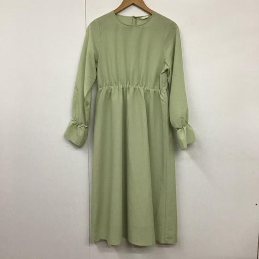 エヘカソポ ehka sopo ワンピース ロングスカート FREE 無地 X 無地 薄緑 / ライトグリーン / X 薄緑 / ライトグリーン /  レディース USED 古着 中古 10131485