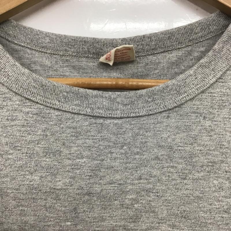マジェスティック MAJESTIC Tシャツ 半袖 M プリント X ロゴ、文字 灰 / グレー /  メンズ USED 古着 中古 10134810