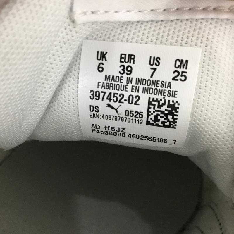 プーマ PUMA スニーカー スニーカー 397452-02 TURINO 2 25cm 25.0cm ロゴ、文字 白 / ホワイト / X 黒 / ブラック /  レディース USED 古着 中古 10144317