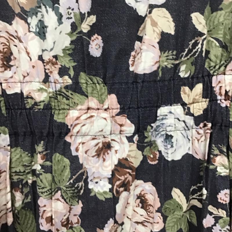 インゲボルグ INGEBORG ワンピース ロングスカート 長袖ロングワンピース ウエスト切り替えワンピース フレアスカート 3 プリント マルチカラー / マルチカラー /  レディース USED 古着 中古 10142653