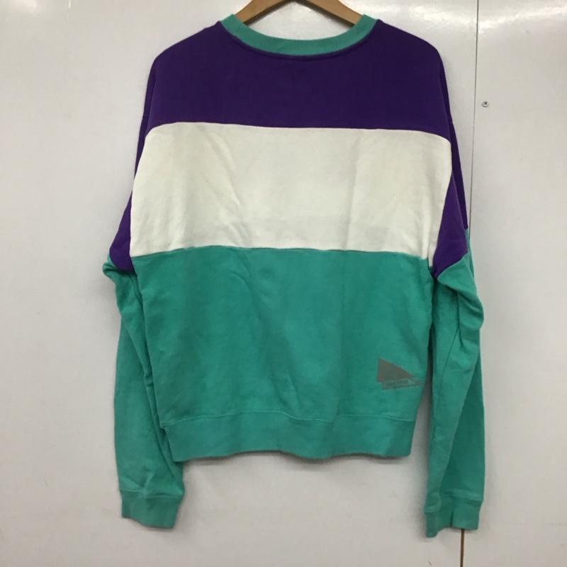 エックスガール X-girl トレーナー 長袖 S ロゴ、文字 マルチカラー / マルチカラー /  レディース USED 古着 中古 10143463