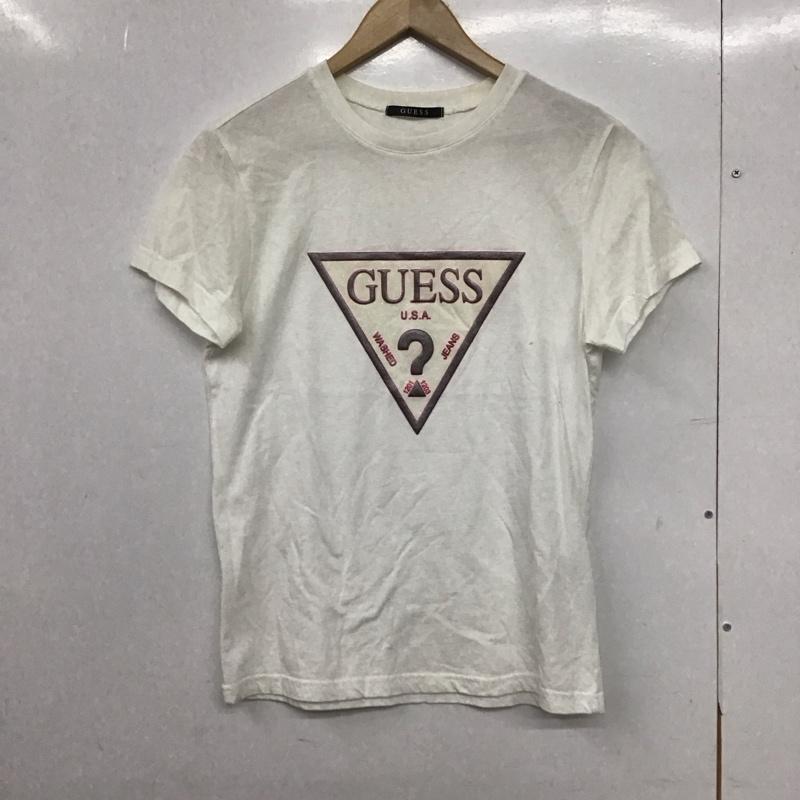 アマールゲソウス AMAL Guessous Tシャツ 半袖 半袖カットソー プリントTシャツ クルーネックカットソー S ロゴ、文字 白 / ホワイト /  メンズ USED 古着 中古 10147055