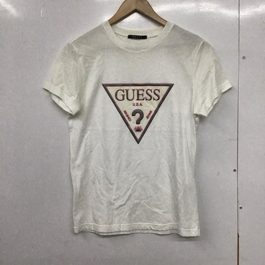 アマールゲソウス AMAL Guessous Tシャツ 半袖 半袖カットソー プリントTシャツ クルーネックカットソー S ロゴ、文字 白 / ホワイト /  メンズ USED 古着 中古 10147055