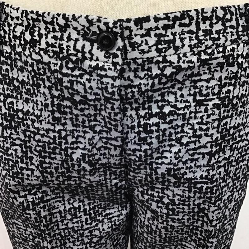 バーニーズ ニューヨーク BARNEYS NEWYORK ボトムス ボトムス カジュアルパンツ スリムパンツ ストレートパンツ ストレッチパンツ 38 総柄 マルチカラー / マルチカラー /  レディース USED 古着 中古 10122541