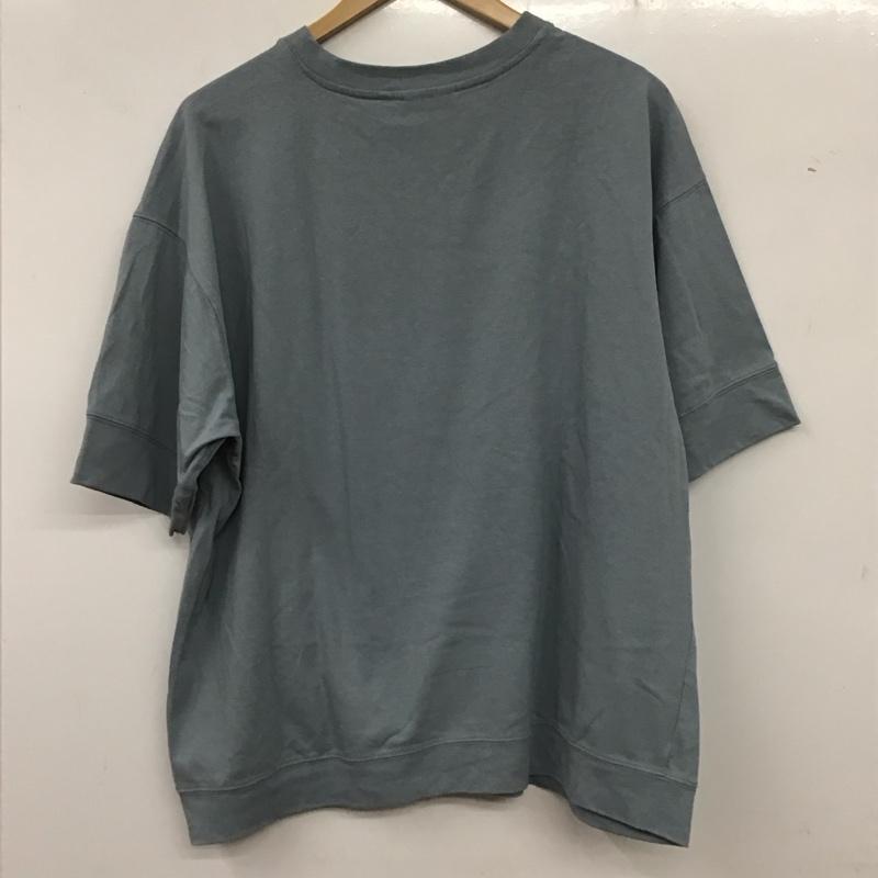 ディスカス アスレチック DISCUS ATHLETIC Tシャツ 半袖 3287-7768 BIG Tシャツ ROPE PICNIC R L ロゴ、文字 X プリント 水色 / ライトブルー /  レディース USED 古着 中古 10137038