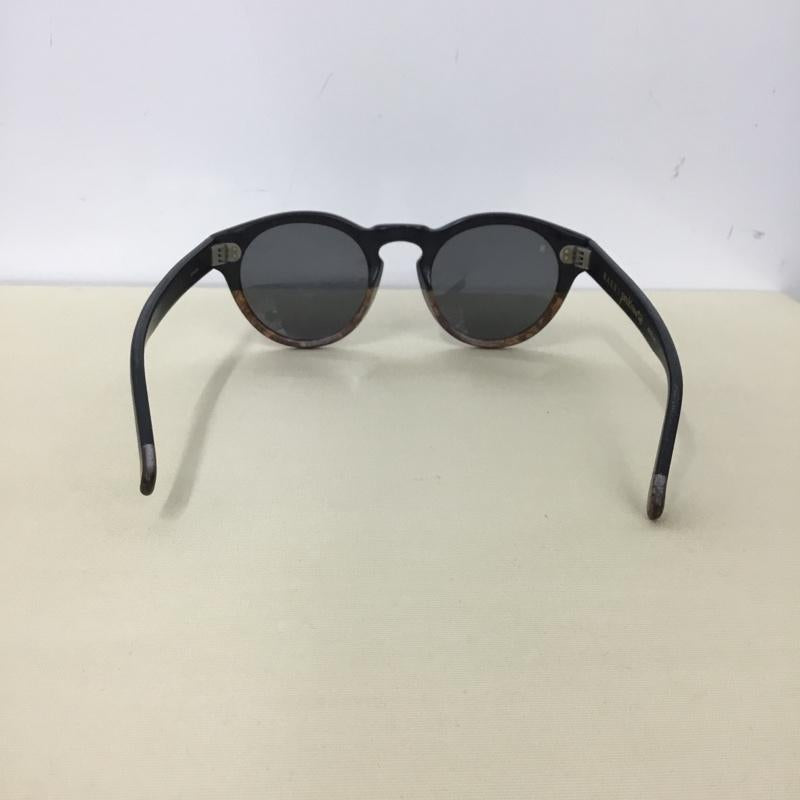 レイン RAEN めがね・サングラス サングラス burlwood バイカラー ロゴ、文字 黒 / ブラック / X 茶 / ブラウン /  メンズ USED 古着 中古 10146064