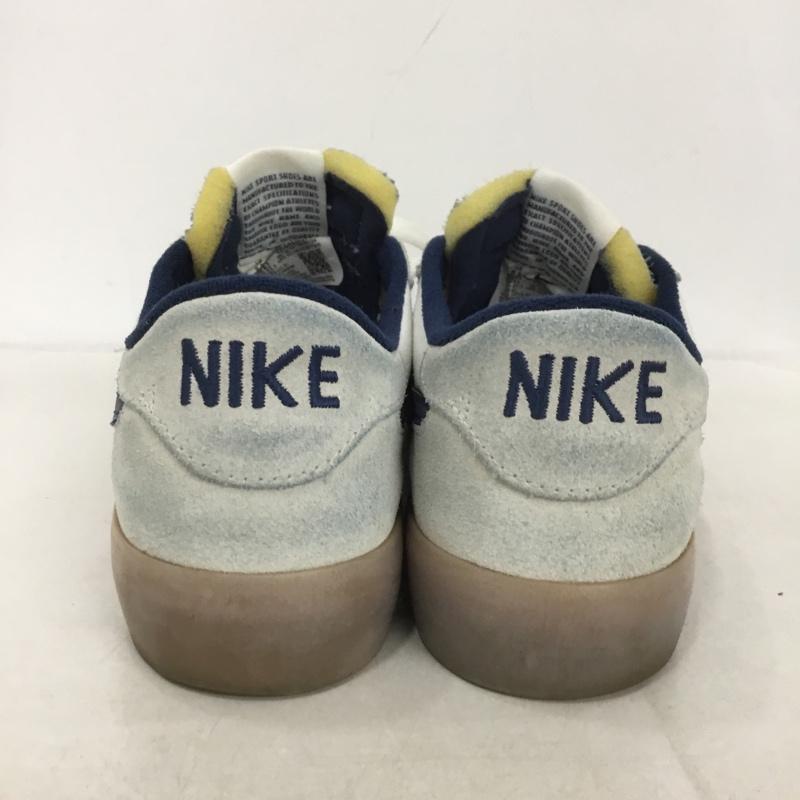 ナイキ NIKE スニーカー スニーカー CD5010-102 SB ヘリテージ バルク 27.5cm 27.5cm ロゴ、文字 紺 / ネイビー / X アイボリー / アイボリー /  メンズ USED 古着 中古 10140598
