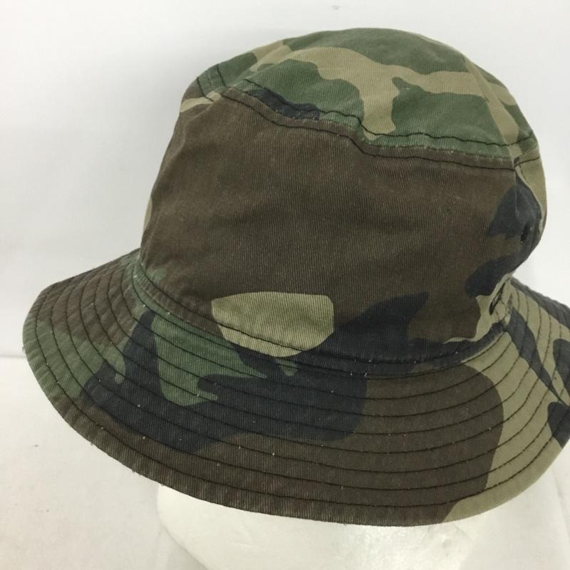 ニューエラ NEW ERA 帽子 ハット バケットハット 迷彩 カモ柄 ロゴ、文字 マルチカラー / マルチカラー /  メンズ USED 古着 中古 10147447