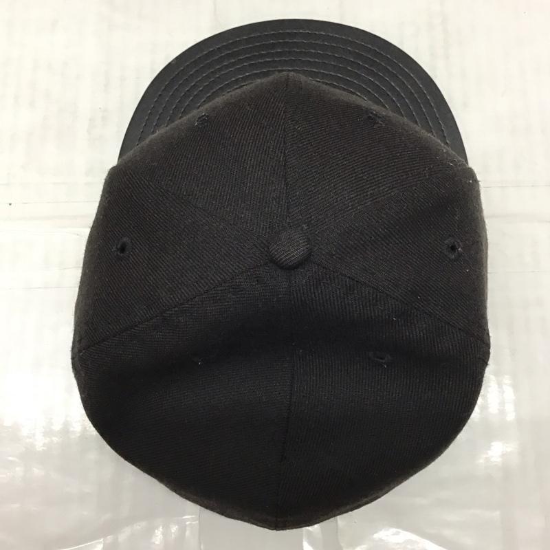 シュプリーム Supreme 帽子 キャップ NEW ERA 12AW レザーバイザー ボックスロゴ ロゴ、文字 黒 / ブラック /  メンズ USED 古着 中古 10114538