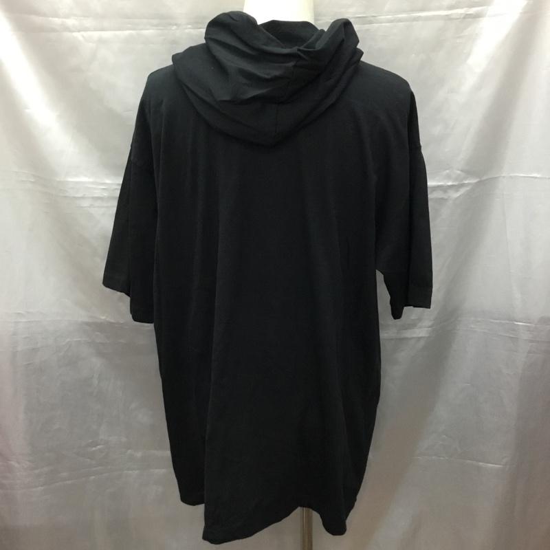 古着 USED パーカー 半袖 半袖パーカー スウェットカットソー 古着 90s orlandomagic nba L プリント 黒 / ブラック /  メンズ USED 古着 中古 10114161