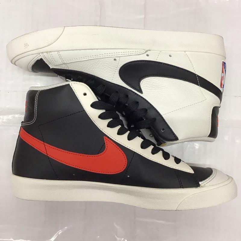 ナイキ NIKE スニーカー スニーカー DD8025-101 BLAZER MID 77 EMB 27.5cm 27.5cm ロゴ、文字 白 / ホワイト / X 黒 / ブラック / X 赤 / レッド /  メンズ USED 古着 中古 10117935
