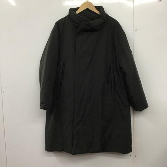 グリップスワニー GRIP SWANY コート コート一般 GSW-17 モンスターパーカー 中綿コート ロング丈 M ロゴ、文字 チャコールグレー / チャコールグレー /  レディース USED 古着 中古 10146616