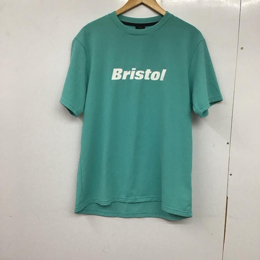 エフシーレアルブリストル F.C.Real Bristol Tシャツ 半袖 半袖カットソー プリントTシャツ クルーネックカットソー L ロゴ、文字 青 / ブルー /  メンズ USED 古着 中古 10139766