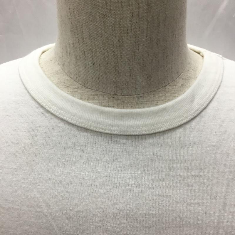 フィルメランジェ FilMelange Tシャツ 半袖 3 無地 白 / ホワイト /  メンズ USED 古着 中古 10108864