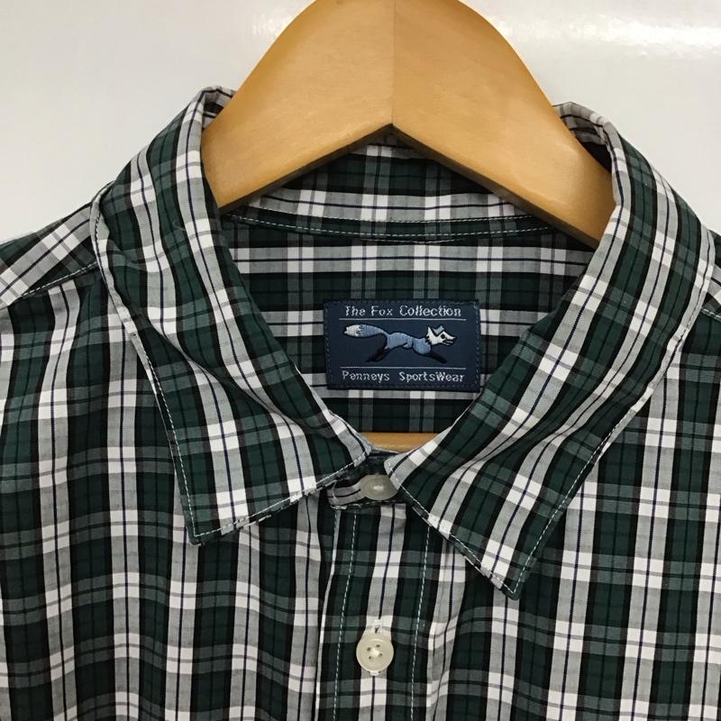 ザ・フォックス・コレクション the fox collection シャツ、ブラウス 長袖 長袖シャツ チェックシャツ カラーシャツ M チェック マルチカラー / マルチカラー /  メンズ USED 古着 中古 10142879