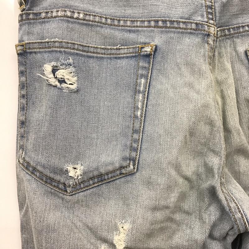 ロンハーマン Ron Herman パンツ デニム、ジーンズ デニムパンツ スリムパンツ ストレッチパンツ ダメージジーンズ 30インチ ダメージ加工 インディゴ / インディゴ /  メンズ USED 古着 中古 10117557