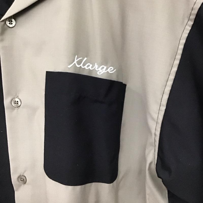 エクストララージ XLARGE シャツ、ブラウス 半袖 半袖シャツ プリントシャツ ポケットシャツ M ロゴ、文字 マルチカラー / マルチカラー /  メンズ USED 古着 中古 10150260