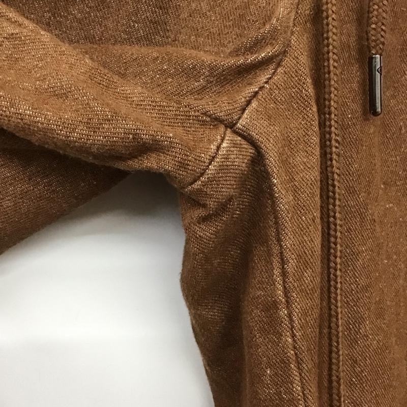 ジーナシス JEANASIS パンツ デニム、ジーンズ JS050847AA ドロストルーズデニムパンツ サイドライン FREE 無地 茶 / ブラウン /  レディース USED 古着 中古 10108321