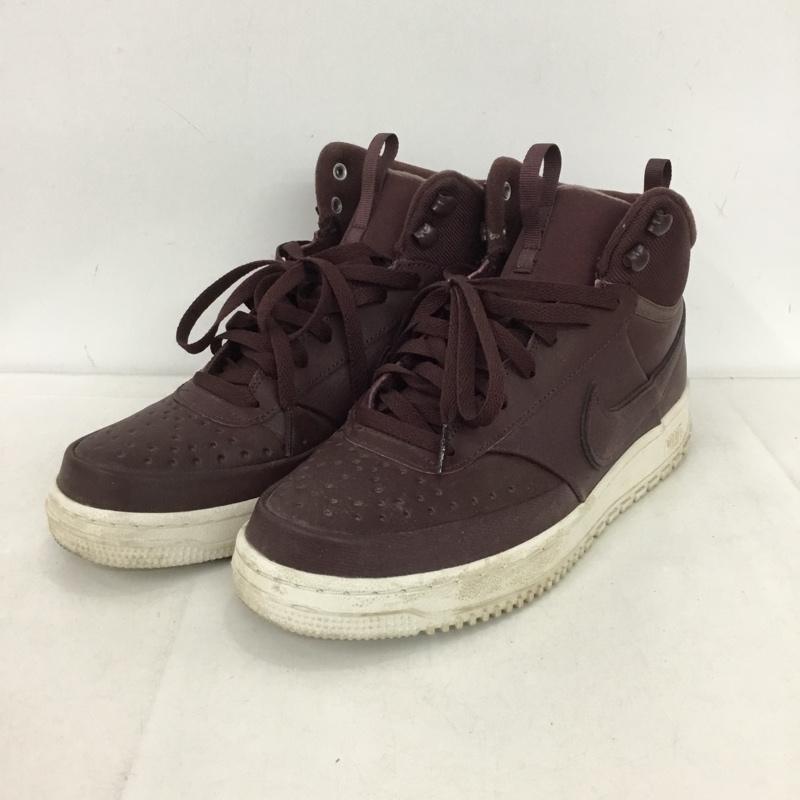 ナイキ NIKE スニーカー スニーカー DR7882-600 コートビジョン 27cm 27.0cm ロゴ、文字 えんじ / ワインレッド /  メンズ USED 古着 中古 10149890