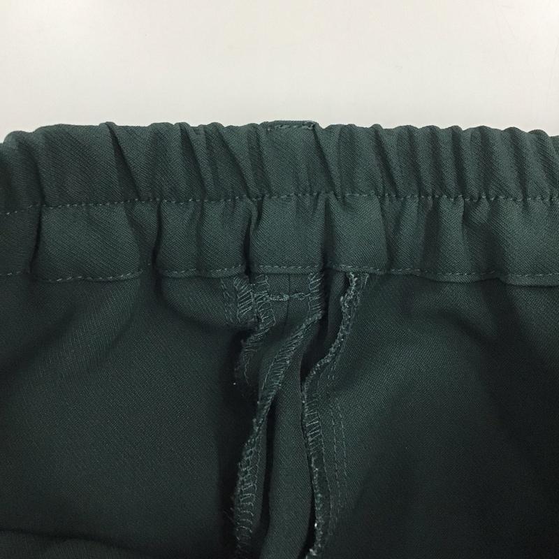 ローリーズファーム LOWRYS FARM パンツ スラックス LF520040TK カラーフレアパンツ S 無地 緑 / グリーン /  レディース USED 古着 中古 10115856