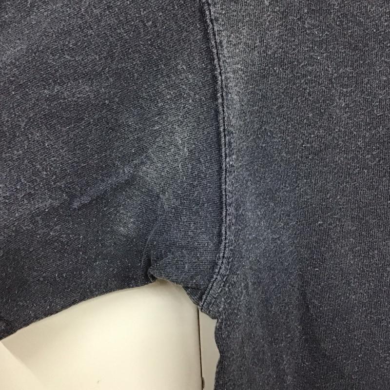 グッドオン Good On カットソー 半袖 半袖カットソー 無地Tシャツ ヘンリーネックカットソー L 無地 紺 / ネイビー /  メンズ USED 古着 中古 10131005