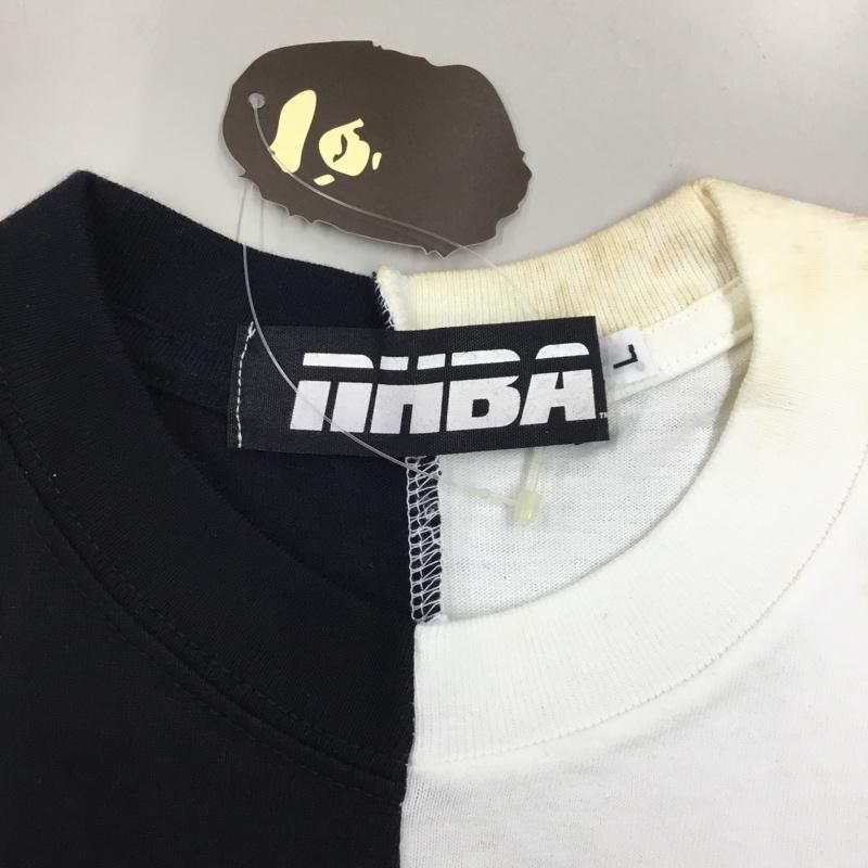 アベイシングエイプ A BATHING APE Tシャツ 半袖 半袖カットソー プリントTシャツ クルーネックカットソー L プリント マルチカラー / マルチカラー /  メンズ USED 古着 中古 10114087