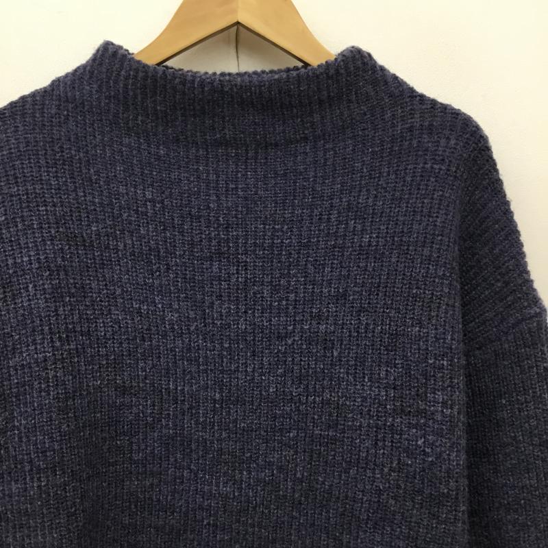 ジェナエスパスメルヴェイユ jena espace merveilleux ニット、セーター 長袖 FREE 無地 紫 / パープル /  レディース USED 古着 中古 10138263