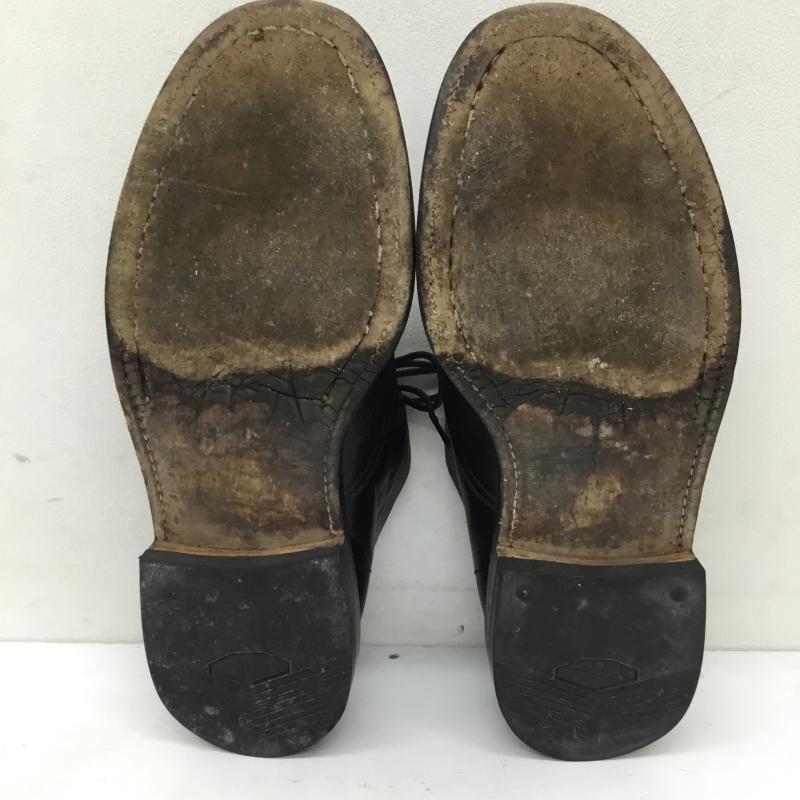 コムデギャルソン COMME des GARCONS 革靴 革靴 無地 黒 / ブラック /  メンズ USED 古着 中古 10134721