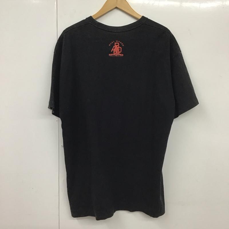 ベイプ BAPE Tシャツ 半袖 半袖カットソー プリントTシャツ クルーネックカットソー XL ロゴ、文字 黒 / ブラック /  メンズ USED 古着 中古 10131407