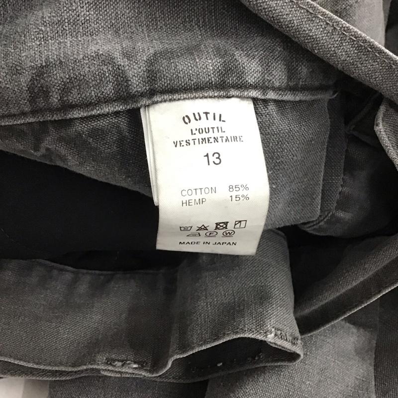 ウティ OUTIL パンツ ワークパンツ、ペインターパンツ ワイドパンツ カーゴパンツ カジュアルパンツ 無地 グレージュ / グレージュ /  メンズ USED 古着 中古 10148064
