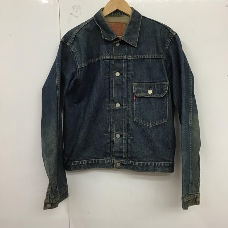 リーバイス Levi s ジャケット、上着 ジャケット、ブレザー 70502 デニムジャケット Gジャン 40 無地 青 / ブルー /  メンズ USED 古着 中古 10123530