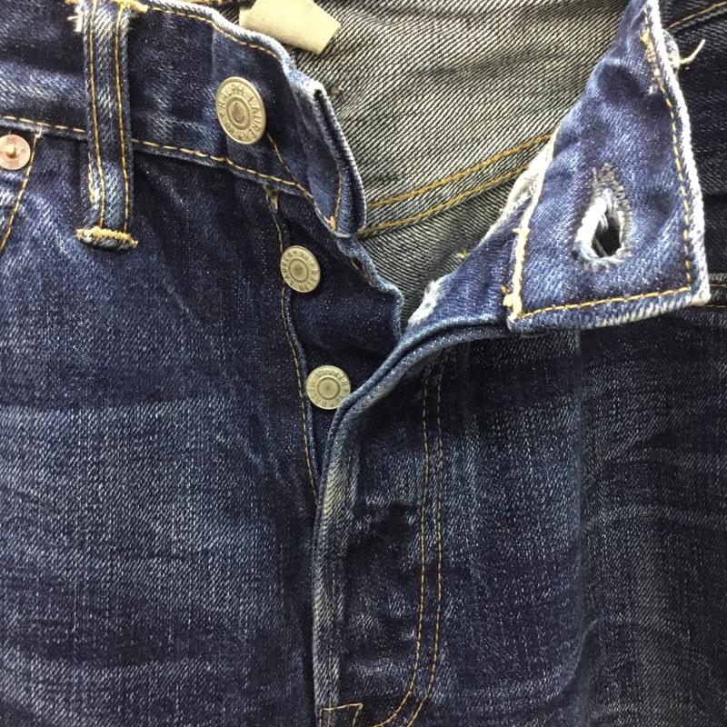 ラルフローレン RALPHLAUREN パンツ デニム、ジーンズ デニムパンツ ストレートパンツ ワイドパンツ カジュアルパンツ 31インチ 無地 インディゴ / インディゴ /  メンズ USED 古着 中古 10111935