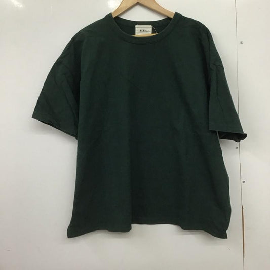 ウィーウィル WEWILL Tシャツ 半袖 半袖カットソー 無地Tシャツ クルーネックカットソー 3 無地 緑 / グリーン /  メンズ USED 古着 中古 10148034