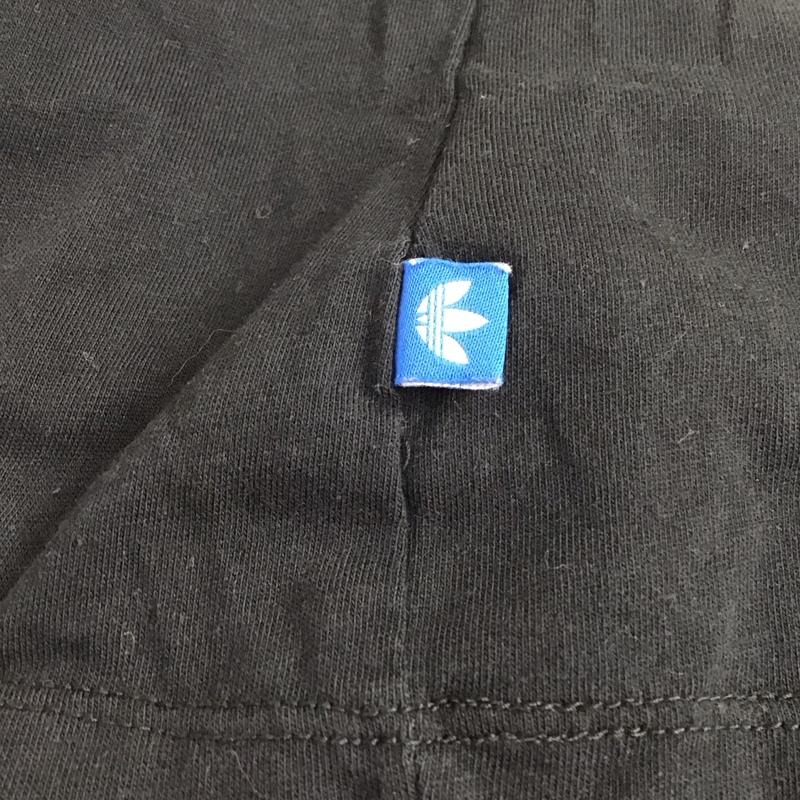 アディダス adidas Tシャツ 半袖 プリント 黒 / ブラック /  レディース USED 古着 中古 10144585