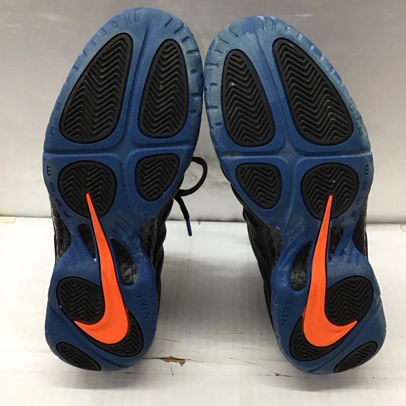 ナイキ NIKE スニーカー スニーカー 624041-010 AIR FOAMPOSITE PRO 27.5cm 27.5cm ロゴ、文字 黒 / ブラック / X 橙 / オレンジ / X 青 / ブルー /  メンズ USED 古着 中古 10114252