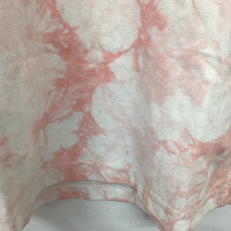 チャンピオン Champion Tシャツ 半袖 c3-p323 半袖カットソー プリントTシャツ S ロゴ、文字 白 / ホワイト / X 桃 / ピンク /  メンズ USED 古着 中古 10138897
