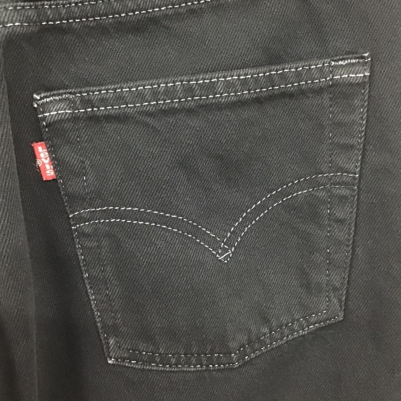 リーバイス Levi s パンツ デニム、ジーンズ 90s USA製 後染め 29インチ 無地 黒 / ブラック /  メンズ USED 古着 中古 10105740