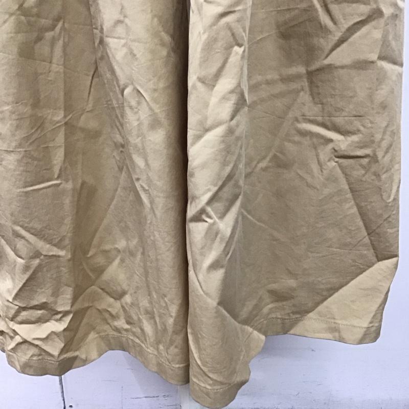 ザラ ZARA パンツ スラックス ワイドパンツ XS 無地 ベージュ / ベージュ /  レディース USED 古着 中古 10112619