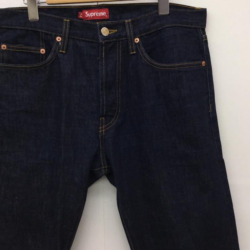 シュプリーム Supreme パンツ デニム、ジーンズ 34 無地 インディゴ / インディゴ /  メンズ USED 古着 中古 10143957