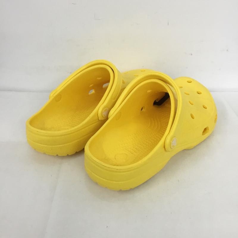 クロックス crocs サンダル サンダル 26.0cm 無地 黄 / イエロー /  メンズ USED 古着 中古 10125450