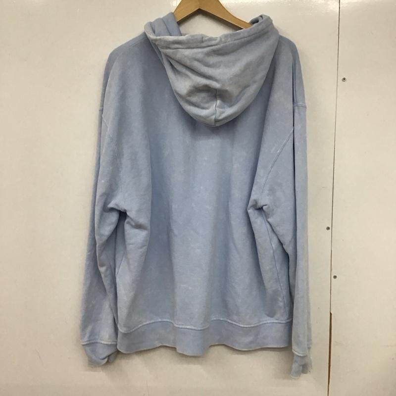 エアジョーダン AIR JORDAN パーカー 長袖 dr3088-411 長袖パーカー プルオーバーパーカー スウェット XXL プリント 水色 / ライトブルー /  メンズ USED 古着 中古 10132103