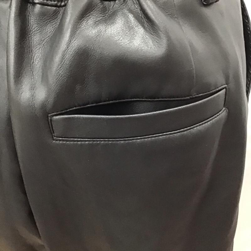 ジーナシス JEANASIS パンツ ショートパンツ JS050774MC フェイクレザー FREE 無地 黒 / ブラック /  レディース USED 古着 中古 10115854